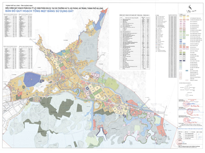 Quy hoạch phân khu 3 Hạ Long thuộc các phường: Hà Tu, Hà Phong, Hà Trung tỷ lệ 1/2.000