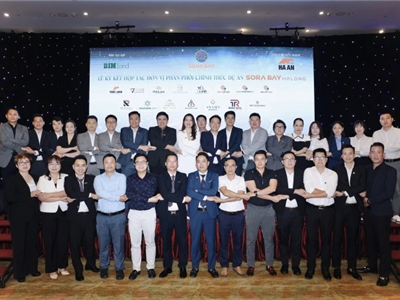 Hà An Group ký kết các đại lý phân phối nhà phố Sora Bay Halong